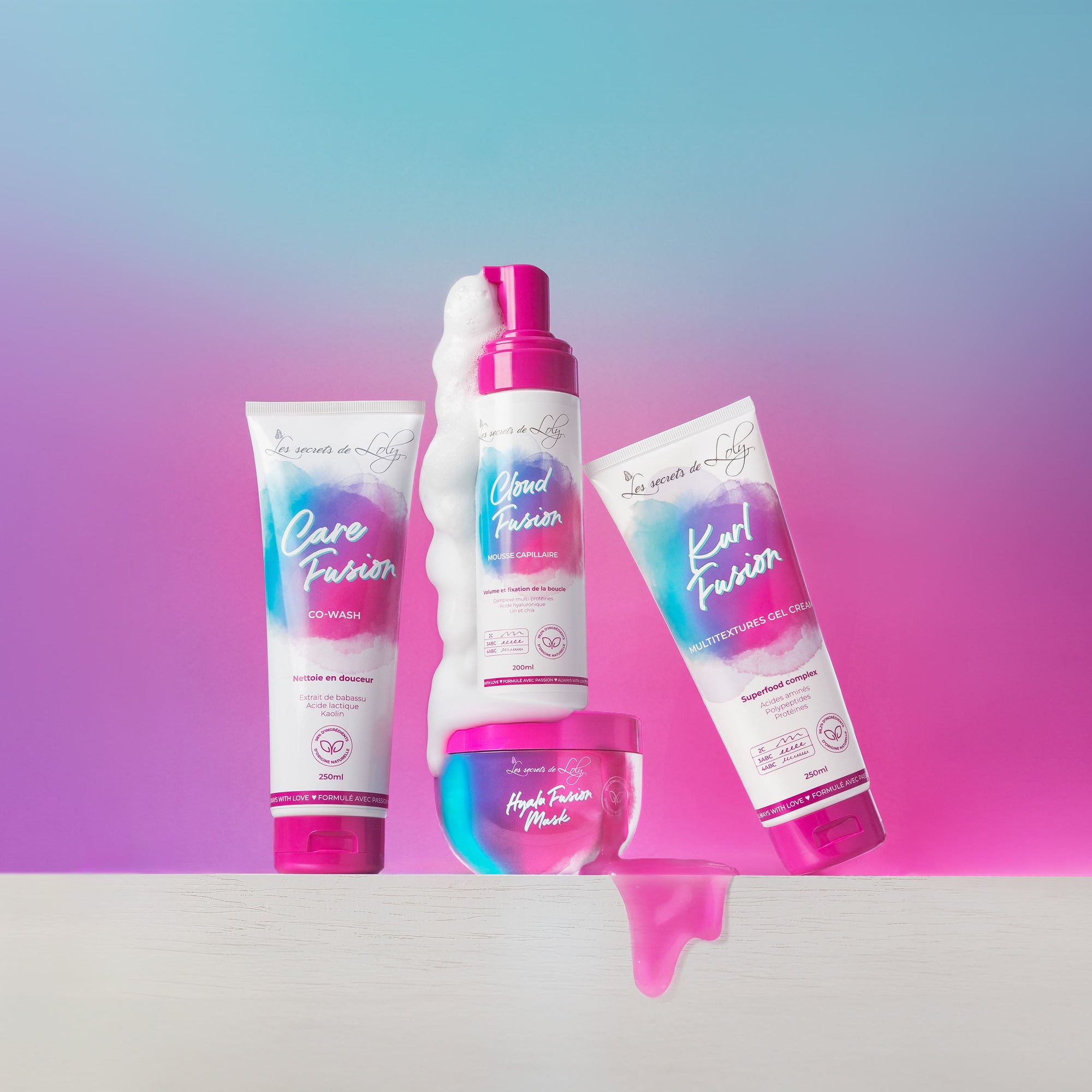 Gamme Fusion - Cheveux multi-texturés